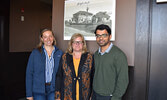 From left: Sonia Molodecky, Vicki Blanchard, and Shakya Sur. - Jesse Bonello / Bulletin Photo