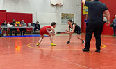 Omi Sakamoto (wearing red) in action at the Valentine’s tournament. Photo courtesy of Craig Burch