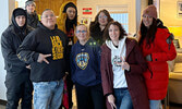 From left: Richard Smallboy, Nakota Rain, Dakota Bear, Katie Burch, Marika Schalla, Susan Ibach, and Migwin Orzechowska.   Submitted Photo